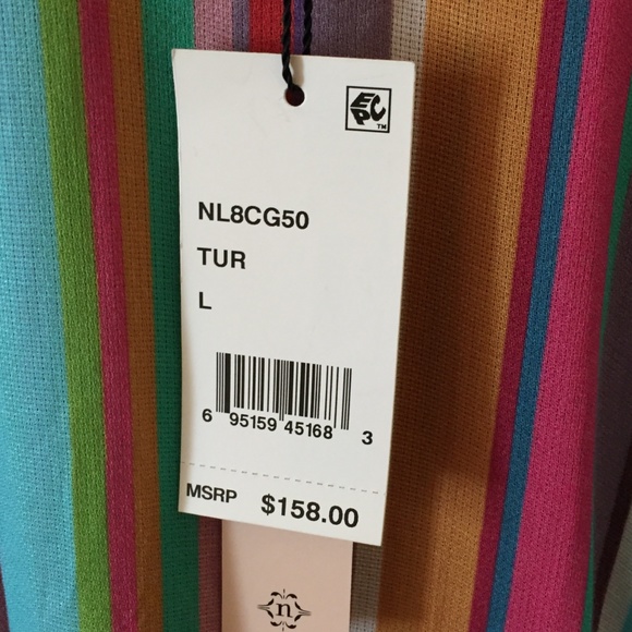 nwt Nanette Lepore Swim Cover Tunic Size Large - Picture 3 of 4